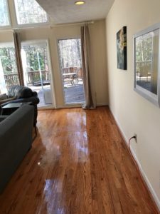 clean hardwood floors
